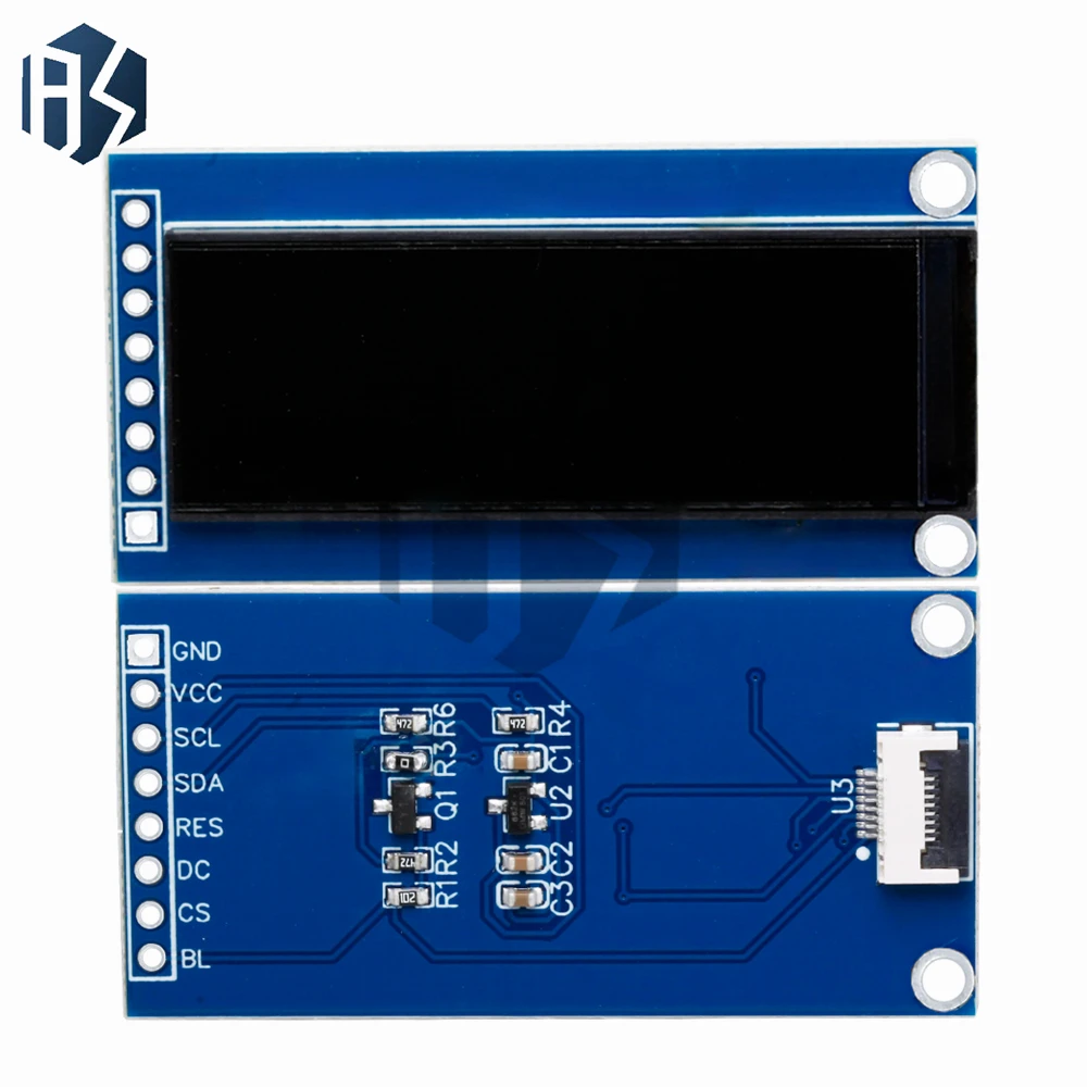 1PC 1.68 Inch TFT Display Module: NV3007 Long Strip LCD (142×148mm) – Full-View SPI Color Screen,for  Arduino-Compatible