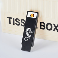 2025 New Pull-Down Tungsten Filament Windproof Lighter Usb Charging Electronic Lighter Portable Mini Small Smoking Accessories