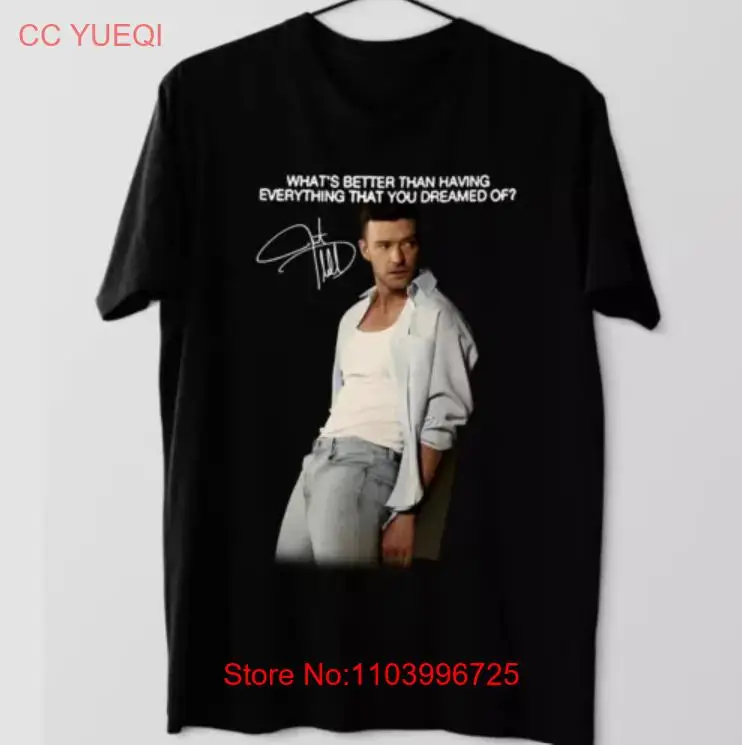 New Rare Justin Timberlake Album Short Sleeve Unisex S-5XL Shirt