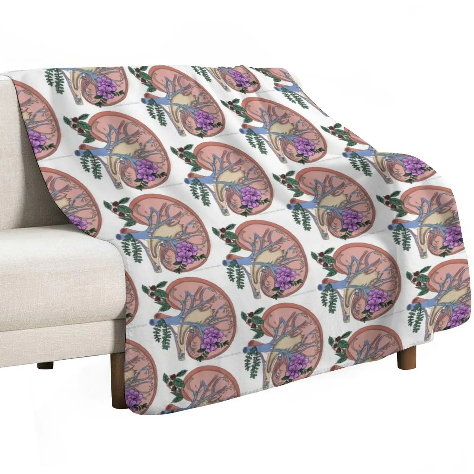Kidney Disease Awareness Throw Blanket Fashion Sofas For Decorative Sofa Camping Warm Luxury Designer Furrys Blankets