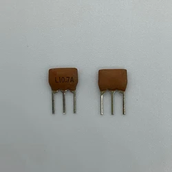 10PCS/ ceramic filter LT10.7MA5 10.7MHZ 10.7MA radio with direct plug 3 feet 280K bandwidth