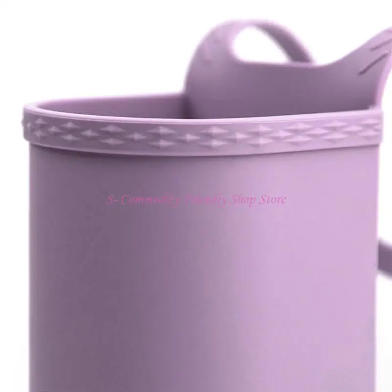 85AE Mehrzweck-Getränkeflaschenhalter aus Silikon, Becherhalterung, integrierte Entwässerungslöcher für Kinderwagen, Rollstühle – Detail 5