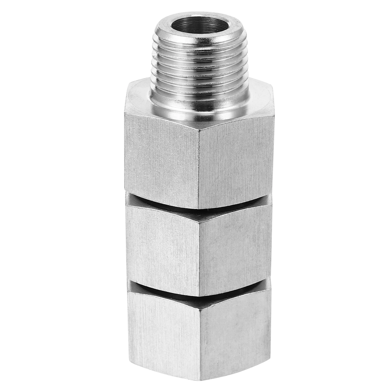 

3pcs Pipe Fittings Stainless Steel Wire Conversion Head Gauge Adapters Connector Temp Sprinklers Sink Faucets Shower