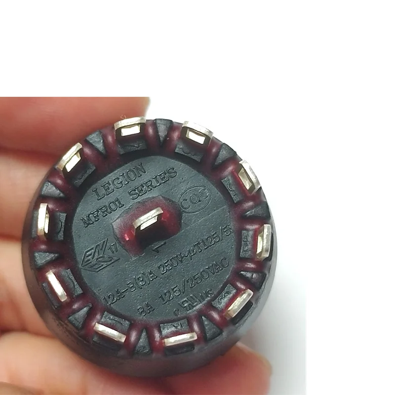 1pc Multi-Position Plastic Rotary Band switch for Juicer Blender Oven Switch Axis Band Switch for Home Appliance half axis 14mm