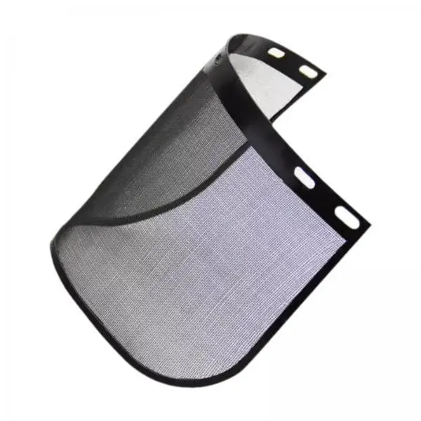Copper Wire Mesh Face Shield Replacement Full Coverage Visor Helmet Protector for Trimming Gardening