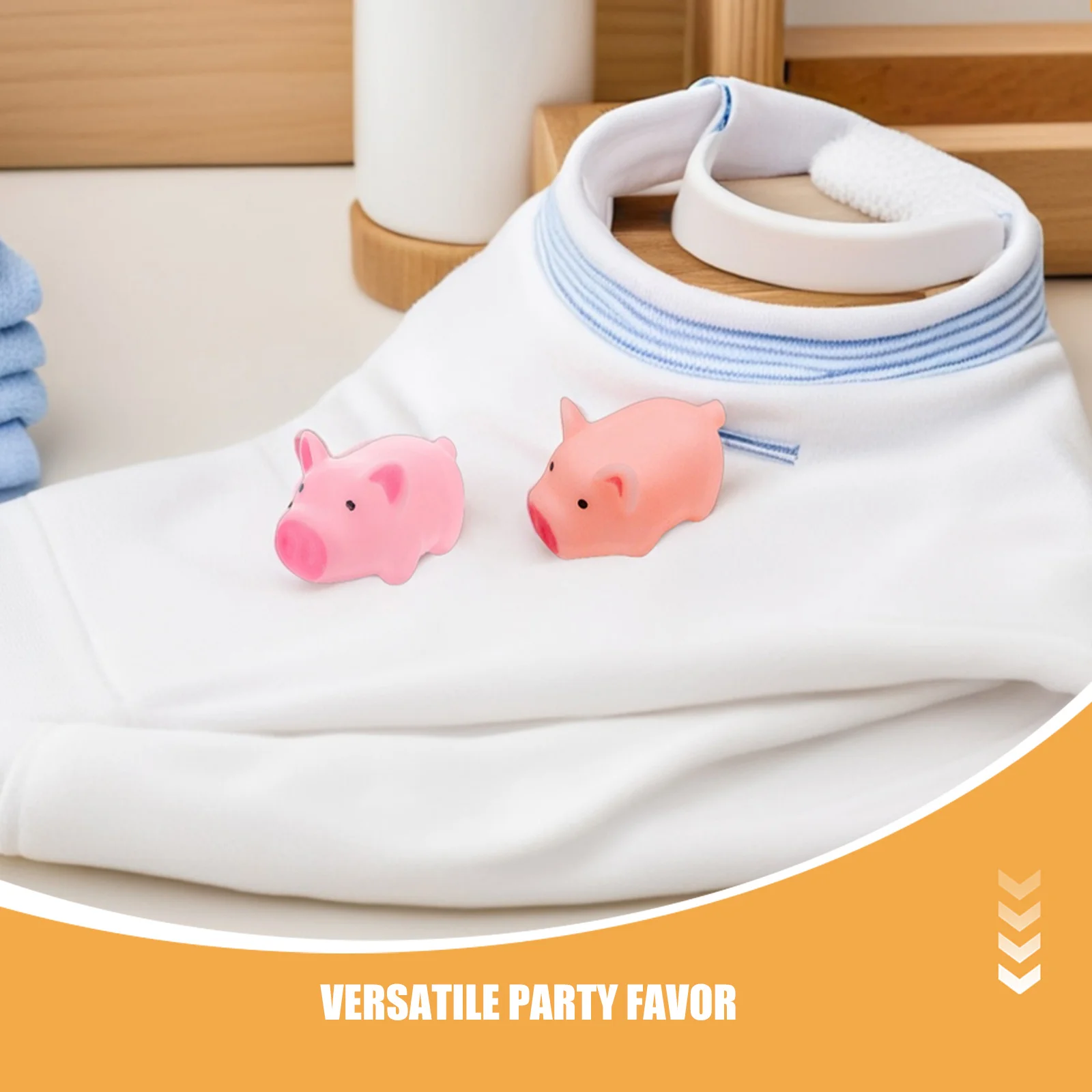 40 قطعة حمام الطفل الوردي البسيطة اسفنجي خنزير صار الحيوان لينة الرضع حوض اللعب صانع الضوضاء دش لحديثي الولادة عيد ميلاد #2