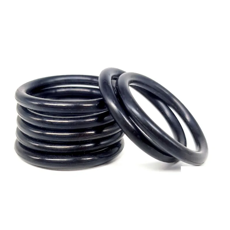 1PC Rubber Ring Black NBR Sealing O Ring CS 10mm OD80-580mm O-Ring Seal Oil Ring Gaskets Washer Heat Resistance 100°