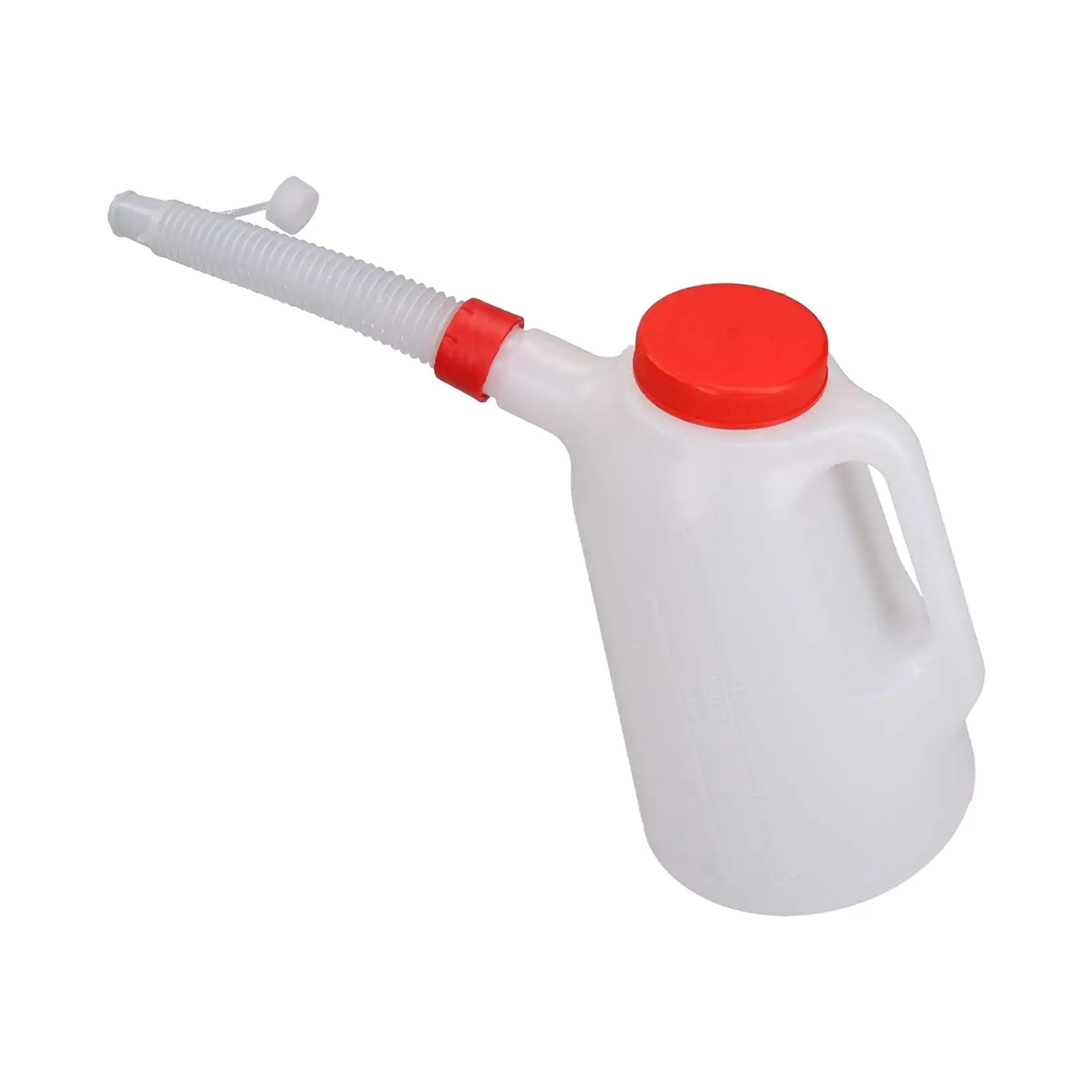 

Oil Measuring Jug Oil Pot W/ Lid with Long Spout for Automotive Vehicle