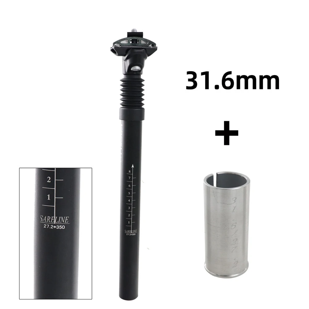 Bicycle Shock-absorbing Seat Post Suspension Stem For Mount Bike Spring Shock Absorber Saddle Tube Cycling Replace Accessories