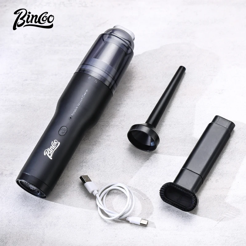 

Bincoo Powder Cleaner Wireless Handheld Vacuum Cleaner Rechargeable Portable Coffee Cleaning Tool Home Barista Accessories 220V