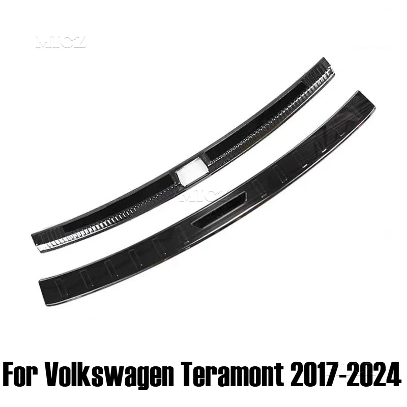 

For Volkswagen Teramont 2017-2024 Stainless Steel Threshold Guard Trunk Threshold Guard Anti-scratch Protection Car Accessories