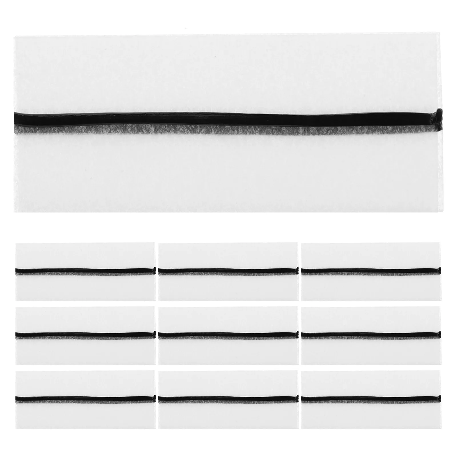 40 قطعة 5D شرائط رمش ذاتية اللصق لا حاجة للغراء شريط كحل أسود للارتداء اليومي مريح يناسب جميع أشكال العين #6