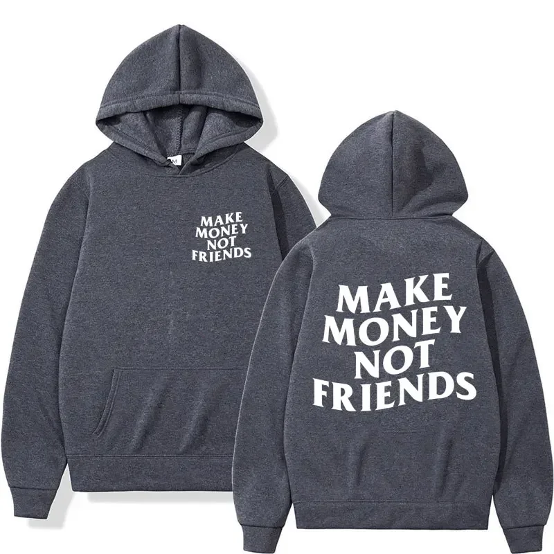 Funny Need Money Letter Print Hoodie Fashion Design Men's Women's Sweatshirt Fleece Oversized Couples Casual Streetwear Hoodies