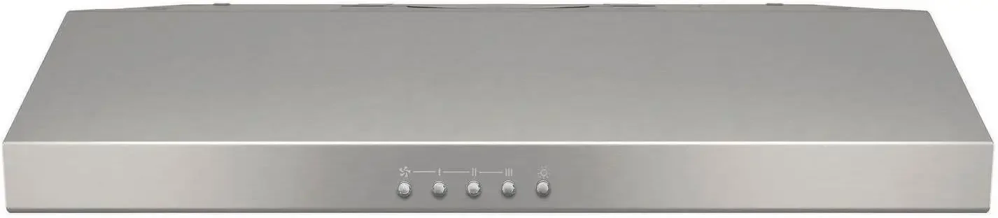 Range Hood with LED Lights ADA Capable, 375 Max Blower