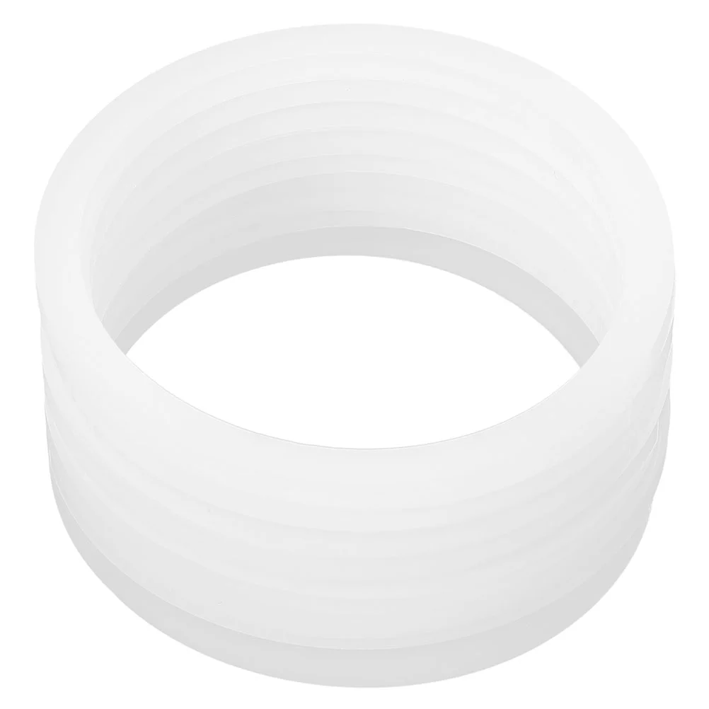 

10 Pcs Mason Jar Lid Gasket Pipe Seal Plumbing Silicone for Valves Pressure Seals Switch
