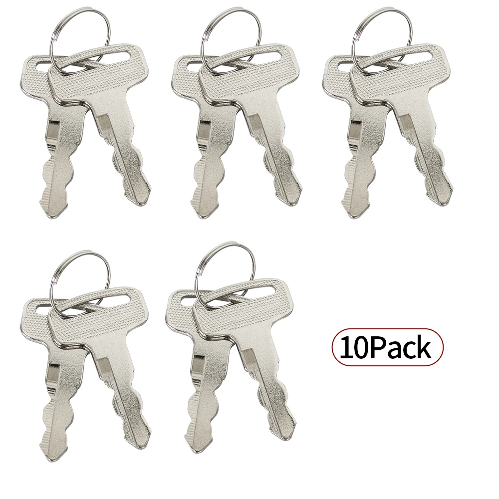 Ignition Keys (10 PCS) Fits CLUBCAR EZGO TXT Yamaha Golf cart#JU2-H2511-00 17063-G1 1012505