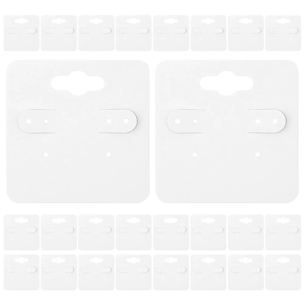 

100 шт., серьги-картки для продажи, упаковка для ювелирных изделий, картонный держатель, портативные бумажные бирки для хранения, подарочная коробка, сумка, товары для вечеринок