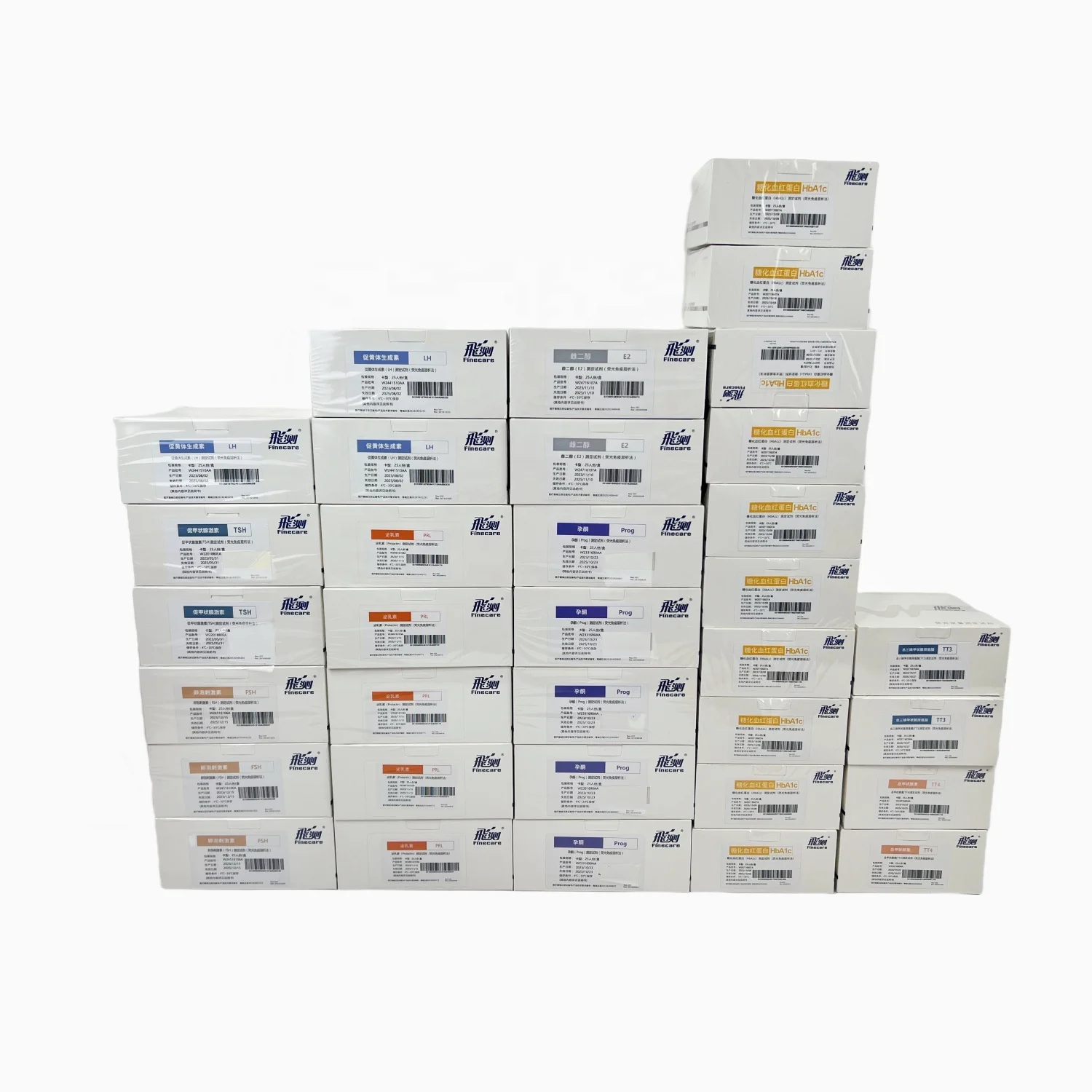 Wondfo Finecare Test Kit Various Finecare Reagent Quantitative Rapid Test Kit Detection Test Diagnostic Reagent HbA1c HCG TSH