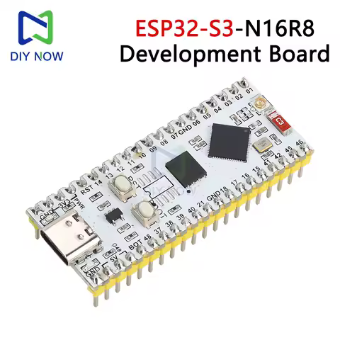 ESP32-S3 NANO Wi-Fi Bluetooth Development Board ESP32-S3-N16R8 Module Onboard Ceramic Antenna Type C Port External Antenna Port