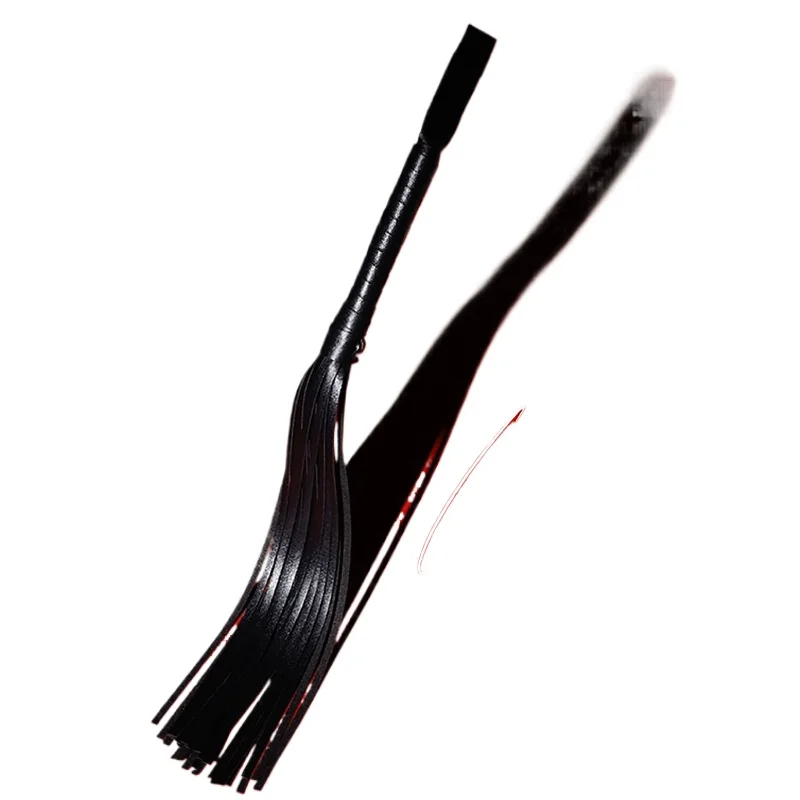 Leather Fun Small Leather Whip Adult Sex Products Fringed Loose Whip Couple Training Spanking Sm Leather Whip Props