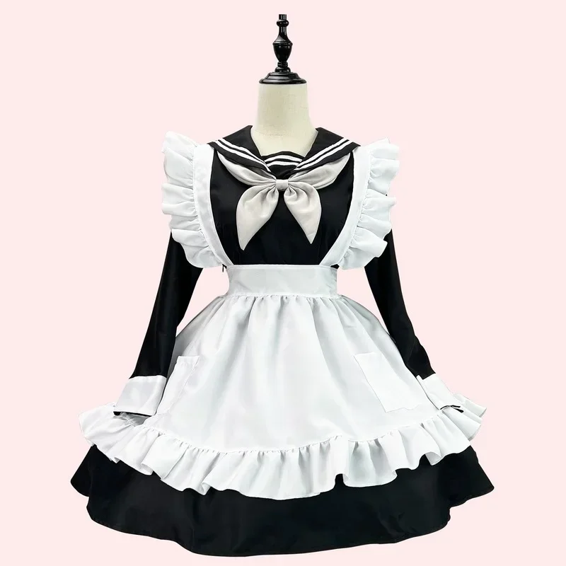 

Animaion Show Outfits Anime Halloween JK Uniform Sailor Cosplay Costumes Plus Size Maid Dress Lingerie Winter Long Sleeve Lolita