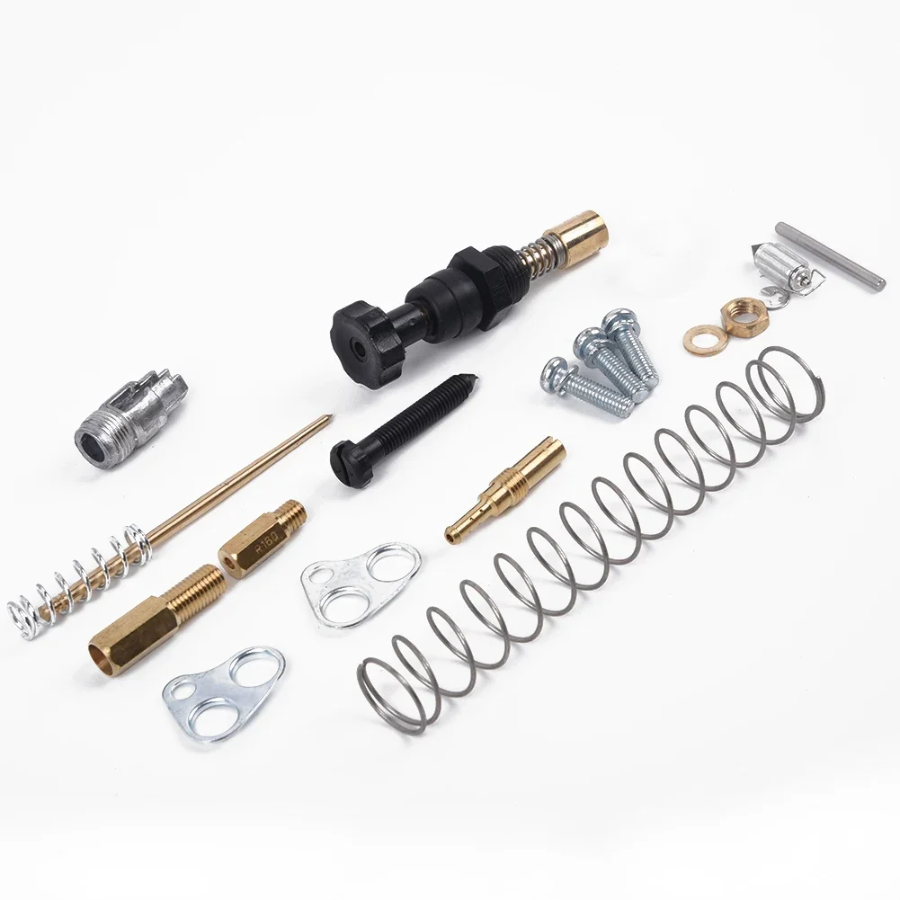 مجموعة إعادة بناء إصلاح المكربن PWK38 الفعالة والموثوقة، مصممة لـ Keihin 38 مم Carb، متوافقة مع المركبات المختلفة
