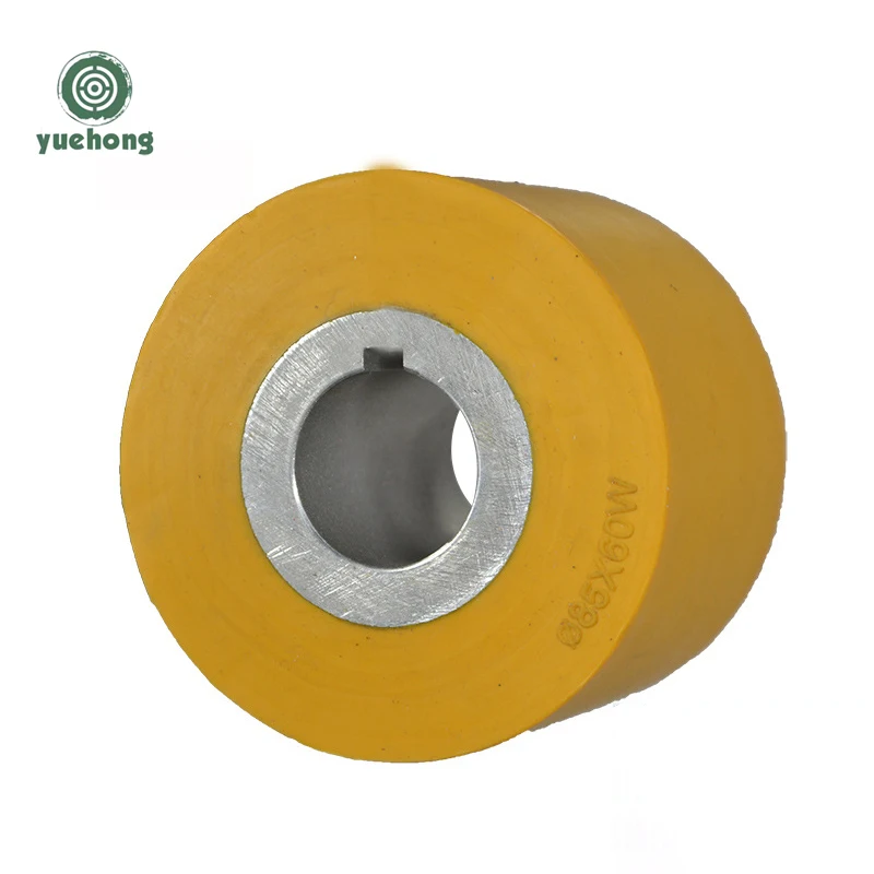 Woodworking Machinery Accessories Round Bar Machines Rubber Wheels Pressure Wheels and Feeding Wheels for Round Bar Machines