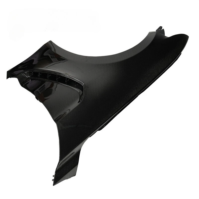

Applicable to Langyu, used in the early stage of Mustang fender carbon fiber side fender perforated fender
