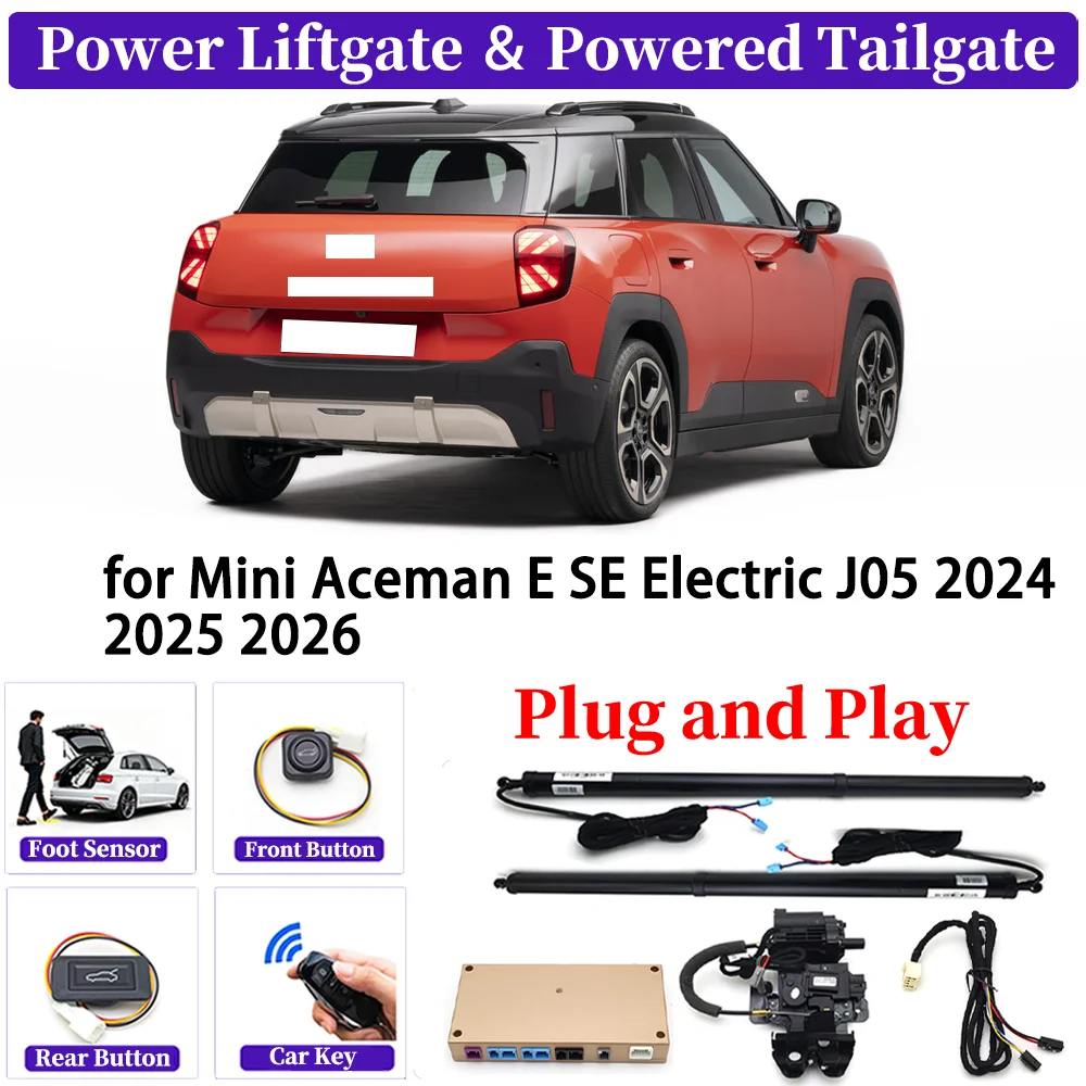 

for Mini Aceman E SE Electric J05 2024 2025 2026 Upgrade Car Automatic Power Liftgate Kit Smart Auto Electric Tailgate System
