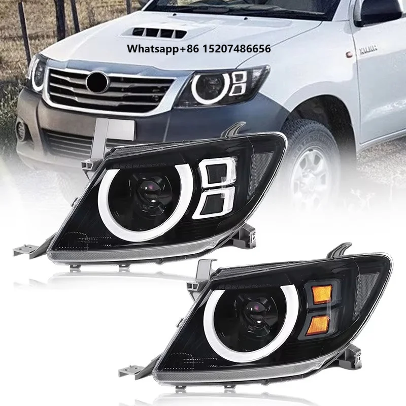 LED Lens Headlight Suitable for 2008-2012 New Car Parts Daytime Running Lights