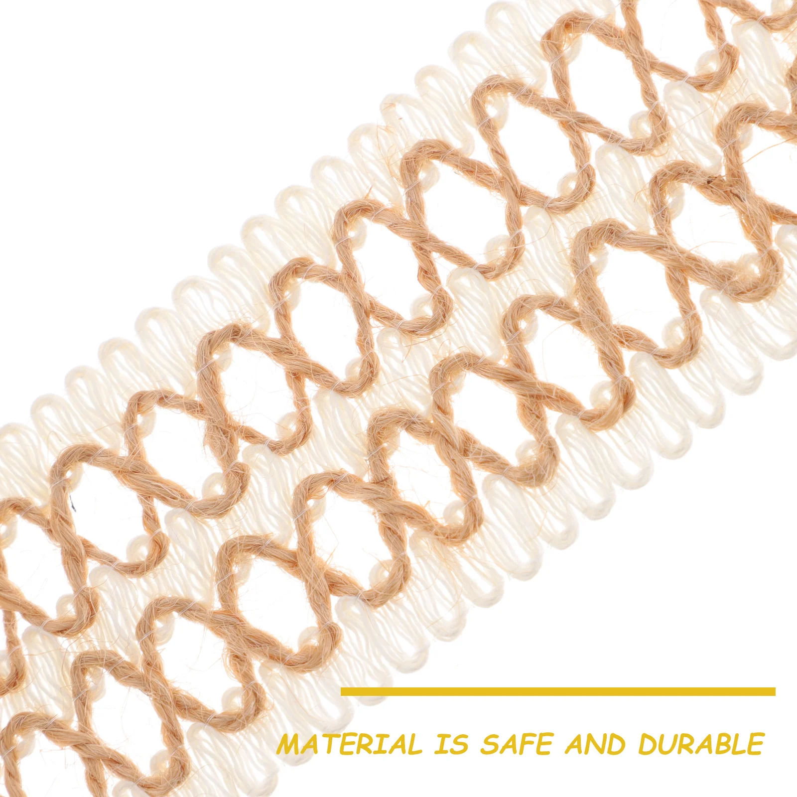 

8 Rolls Jute Ribbon Burlap Rustic Fabric Decorative Wrapping Gift Accessories Multi-Function Wear-Resistant Reusable