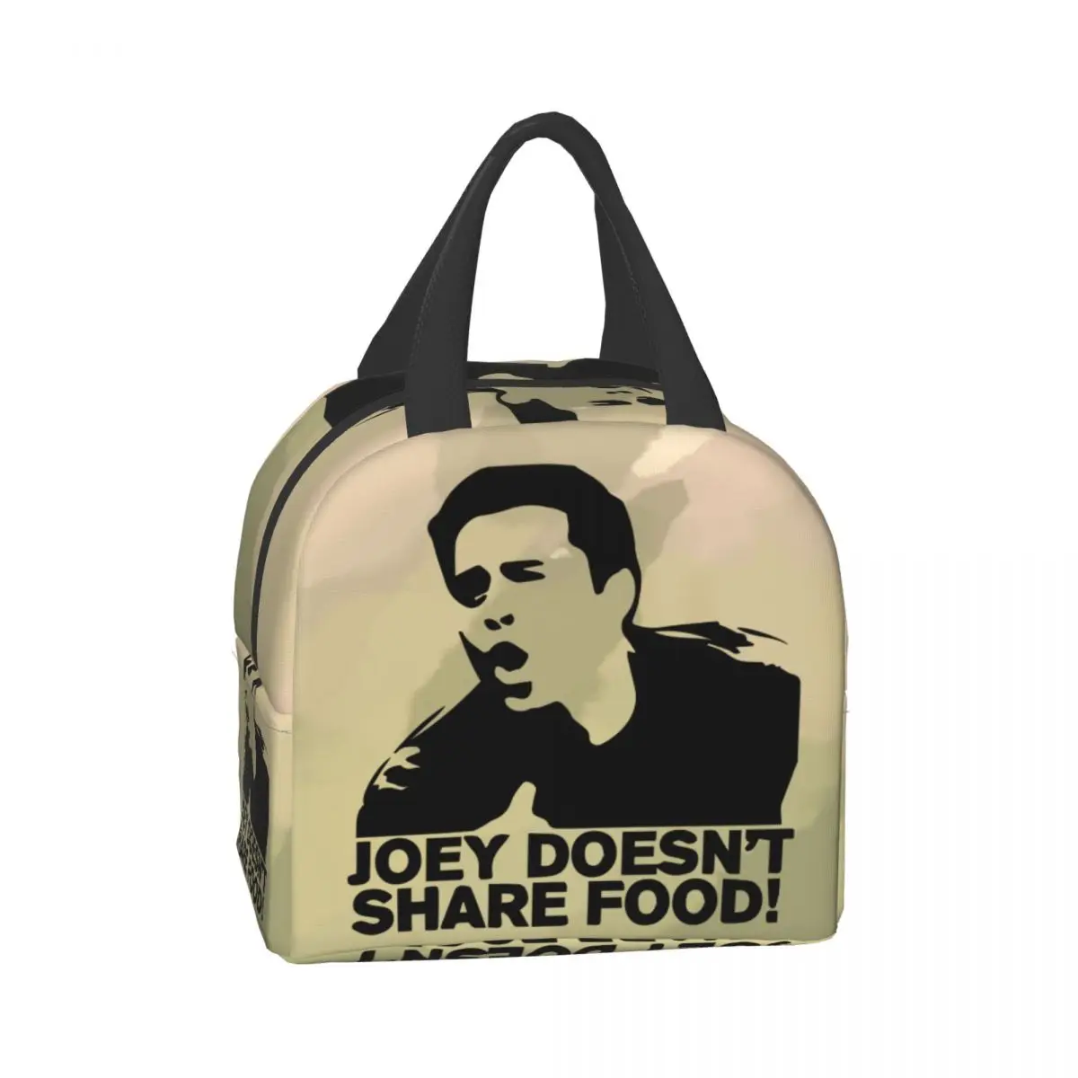Joey Doesn\'t Share Food Insulated Lunch Bag for Camping Travel Leakproof Thermal Cooler Friends Lunch Box Women Children