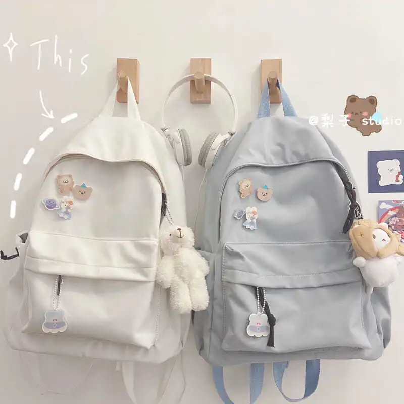 Japanese High School Girls Mini Backpack 2023 New Kawaii School Bags for Teenage Girls Travel Backpack Women Cute Female Mochila