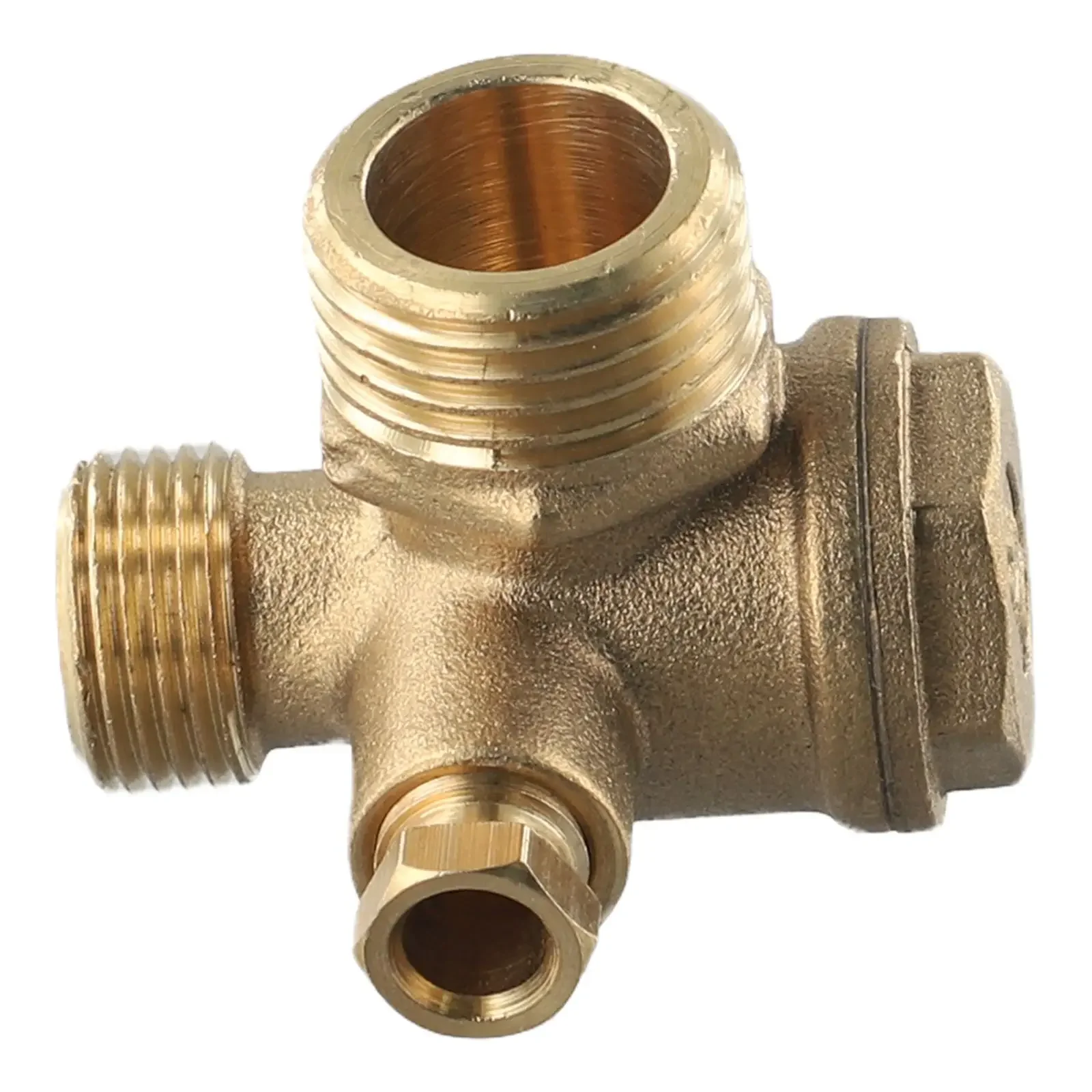 Air Compressor Check Valve Piston Pum Tank Compressor Air Pressure Check Valve Connecting Connector For Tube Brass Male