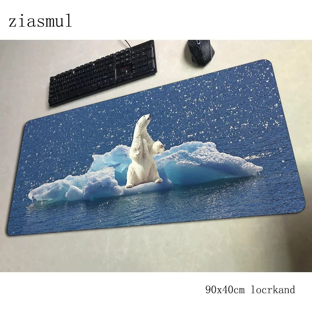 

Коврик для мыши Polar Bear 80x40 см, игровой коврик для мыши, очаровательный, хит продаж, офисные коврики для ноутбука, настольный коврик, коврик для мыши с животными, игровые коврики для ПК, геймер