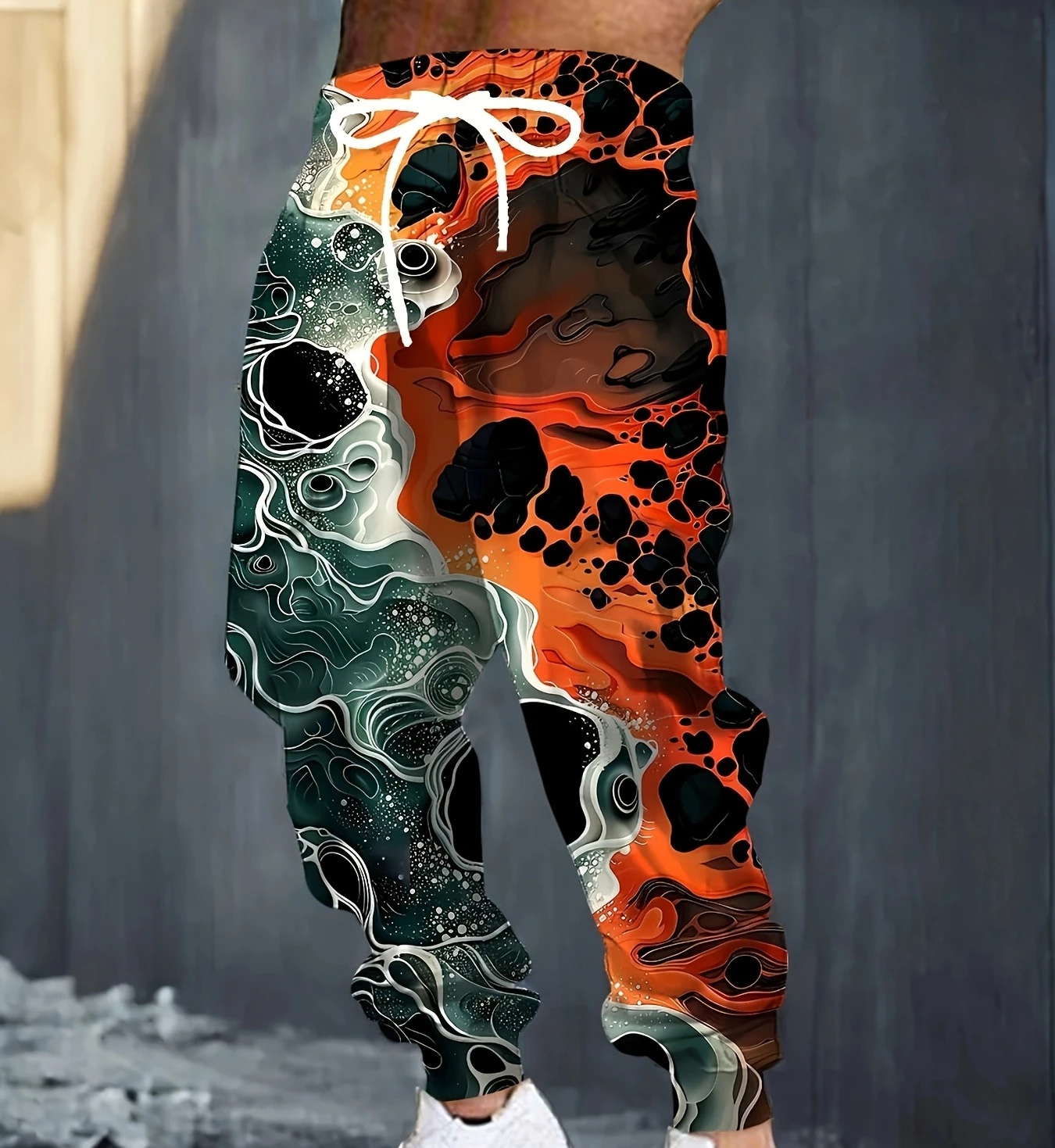 

Fashionable Men's and Women's 3D Contrasting Printed Sports Pants Are Suitable for Home Leisure and Comfortable Casual Wear