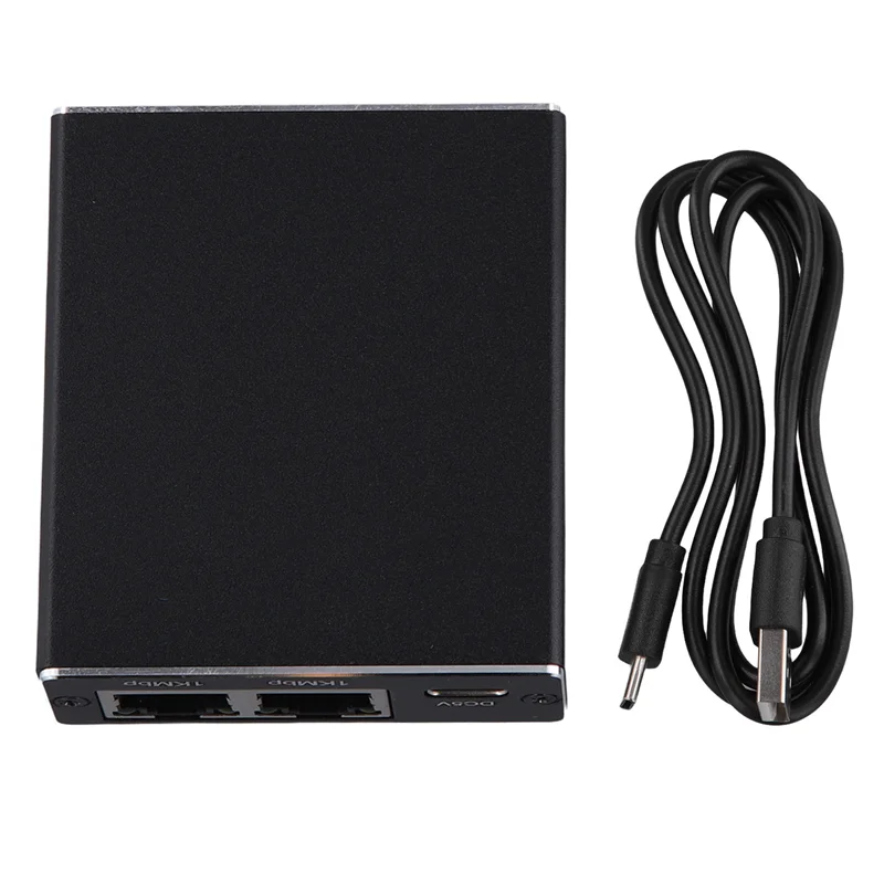 Rozdzielacz Gigabit Ethernet A40Z 1 na 3 Porty 1000Mbps Rozszerzenie Sieci Adapter RJ45 do PC, Laptopa, Routera, TV-Box