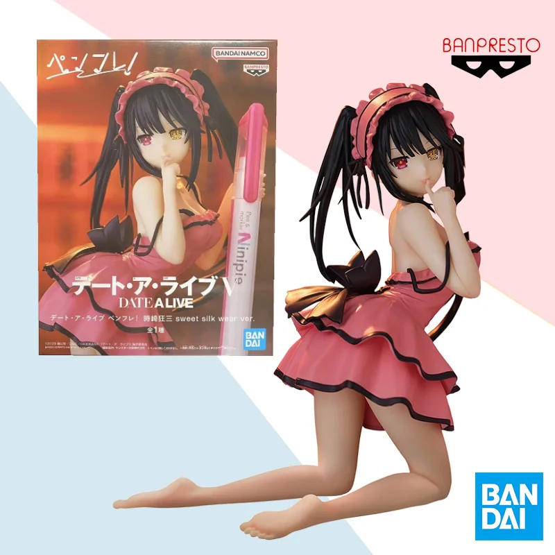 

BANPRESTO ДАТА ЖИВОЙ Соблазнительная ФИГУРКА Kurumi Tokisak из сладкого шелка, версия. Кукла модель украшения коллекция игрушек