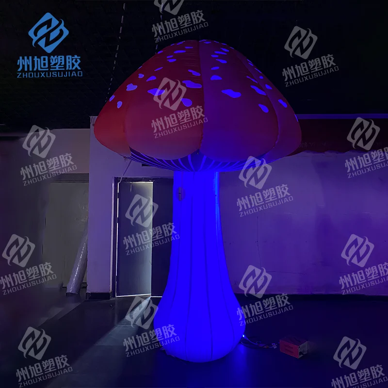 

Giant Inflatable mushroom with blower For Stage Decoration Advertising Outdoor Decorate Customized inflatable mushrooms