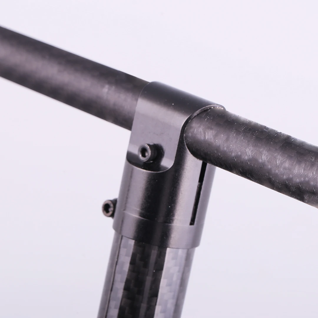 CZ Aluminium D25mm tot 16mm T-vorm Tee Gezamenlijke Statief Tee Carbon Buis Vaste Drieweg Connector klem Clip voor RC Plant UAV