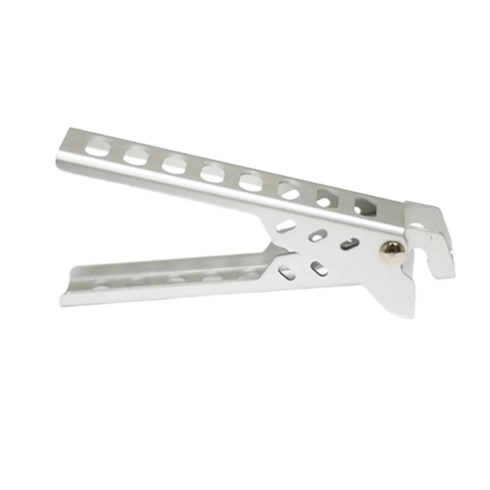 Barbecue Outdoor Picnic 24mm Wide Barbecue Clamp Microwave Meal Clamp Tooth Pattern At The Tail Anti-slip Base