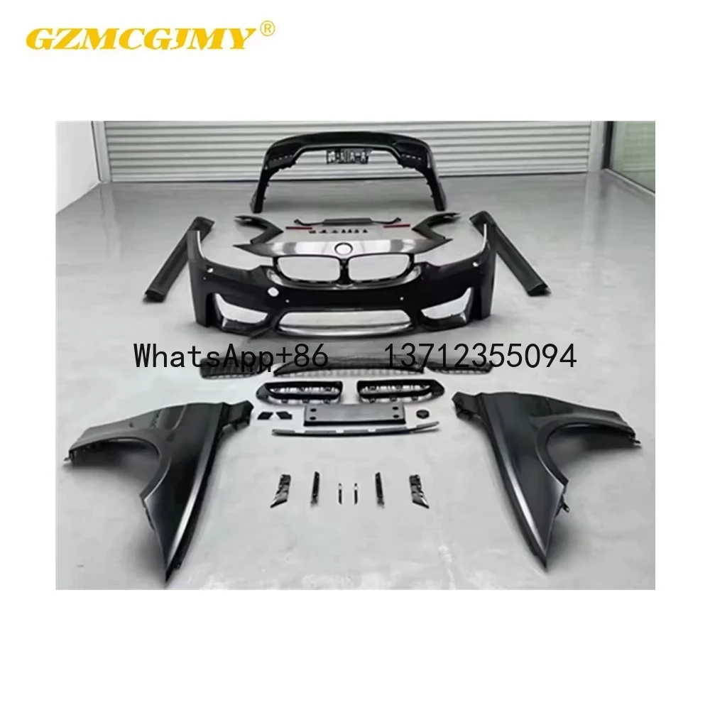 Hot selling item 2016-2019 year car bumper suitable for BMW 3 series F30 upgrade F80 M3 body kit