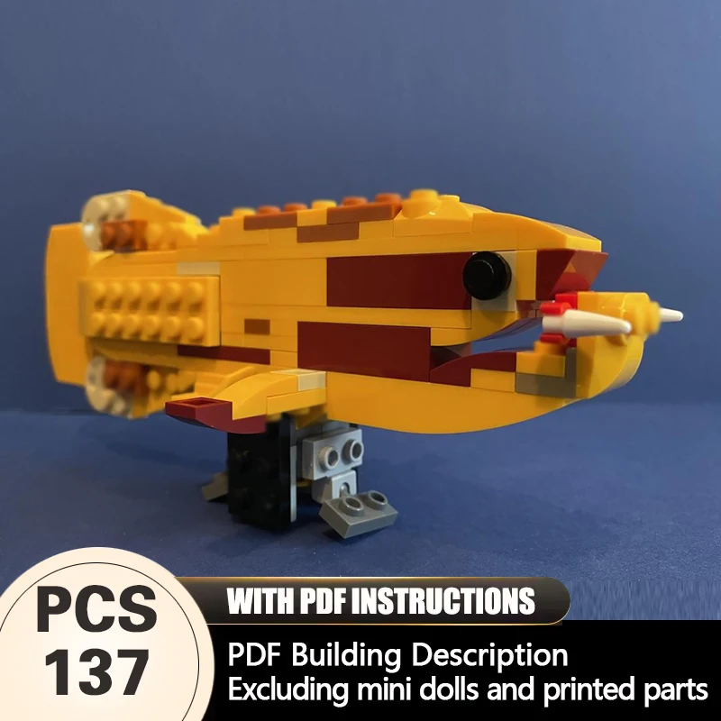 

Creators Animal Series Model MOC Building Bricks Triggerfish Modular Technology Gifts Holiday Assemble Children Toys Suit
