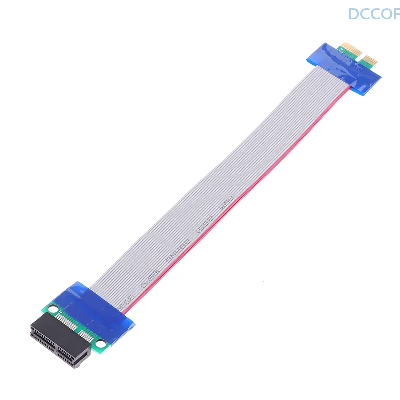 PCI Expres X1 PCI E Riser Card Extender Extension Ribbon Flexible Relocate Ribbon PCIE Extension Cable Adapter