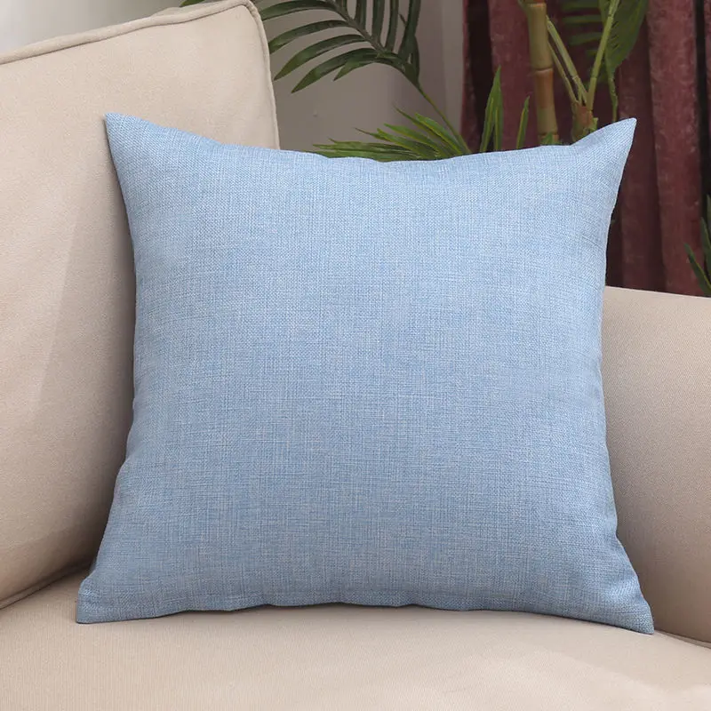 45*45cm/40*40cm/50*50cm/55*55cm Cushion Cover Decoration Sofa Living Room Car Nordic Pillowcase Kussenhoes Solid Color Thick Ins