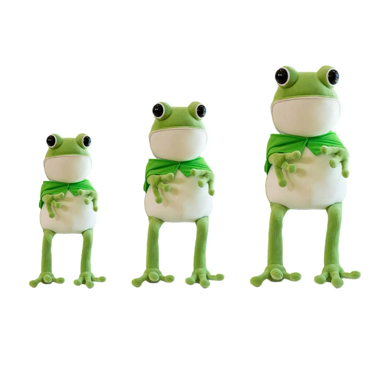 Frog Stuffed Animal Toy Pillow Frog Stuffed Toy for Living Room Boys