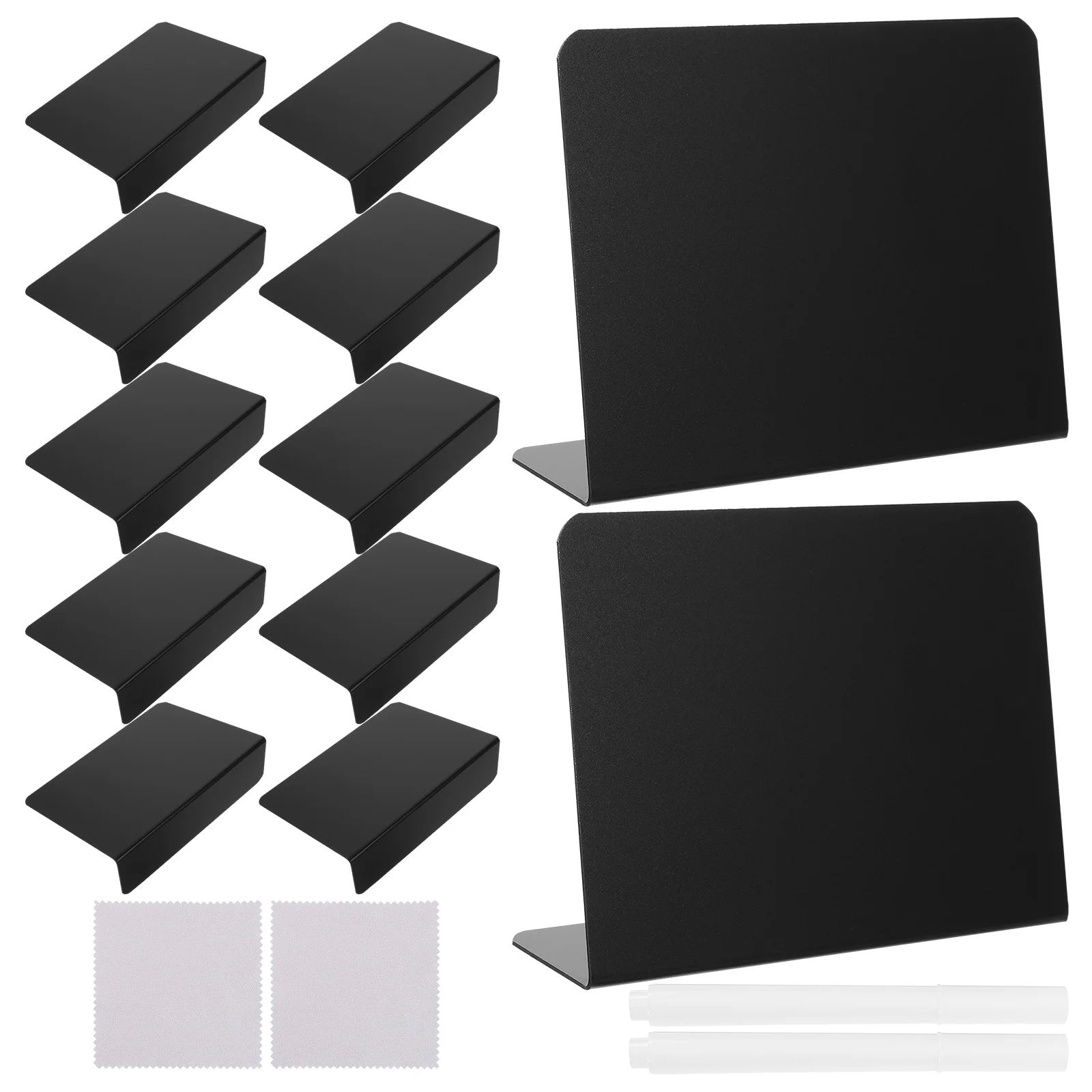 1Set Drawing Blackboards Compact Price Boards for Menu Display Chalkboard Signs Message Board Home Decor Writing Surface Desktop