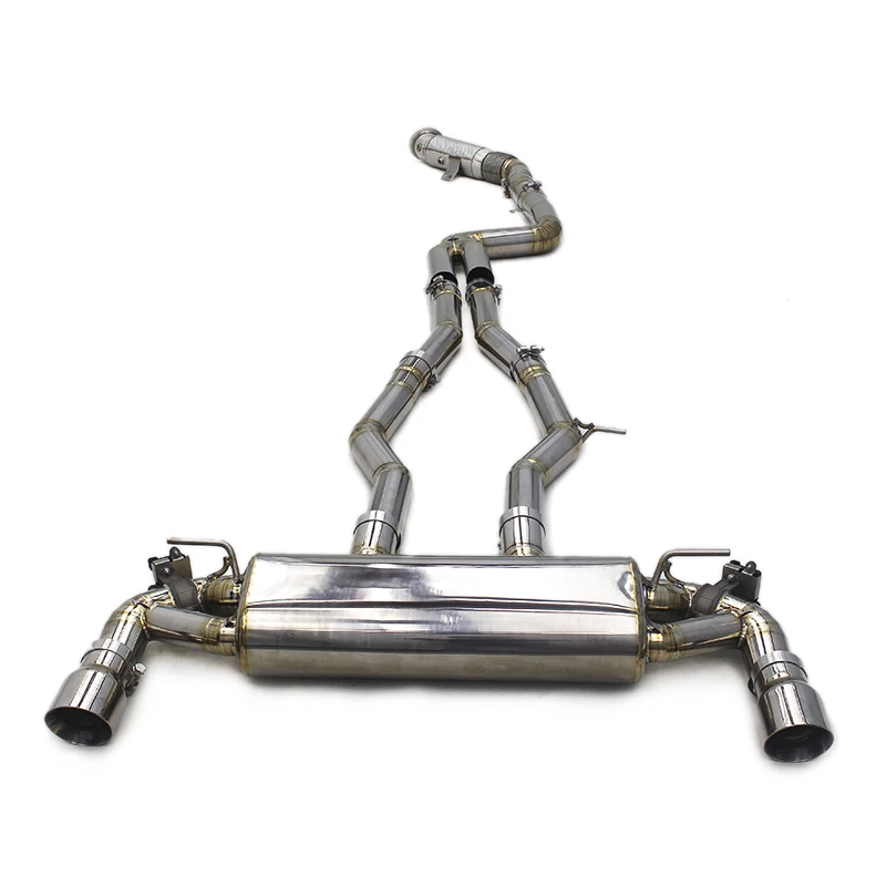 

Yooking Car Exhaust System For Toyota Supra A90 3.0T 2020-2023 Titanium Alloy Catback SUS304 Downpipe Full Exhaust Pipe