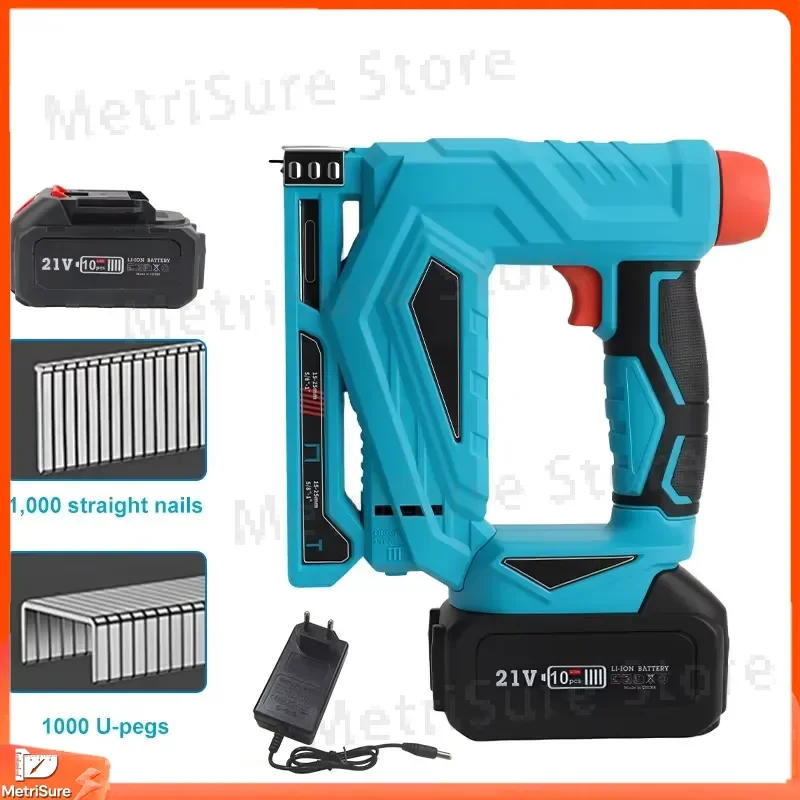Wood Friendly Nail Gun for Ceiling Fixing Woodworking Construction Fastening Tool Heavy Duty Pneumatic Framing Nailer Pin