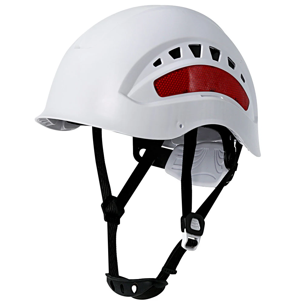 New Safety Helmet with Reflector Construction High-rise Worker Protective Helmet Hard Hat Adjustable Industrial Cap